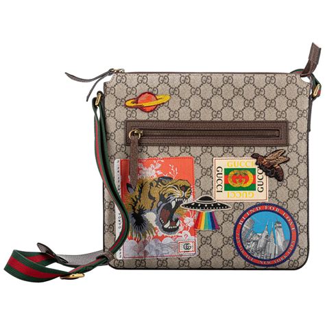 gucci bauchtasche mit sticker|gucci handbags.